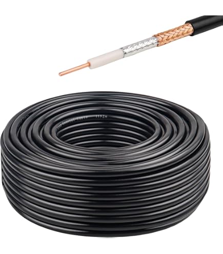 Amazon.com: XRDS -RF RG213 Coaxial Cable 50FT, 50 Ohm Low